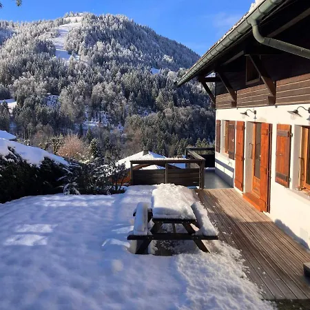 Renove Avec Sauna, Cheminee, Parking Prive, Wifi, 5 Pour 12 Personnes - Fr-1-459-196 Chalet La Clusaz